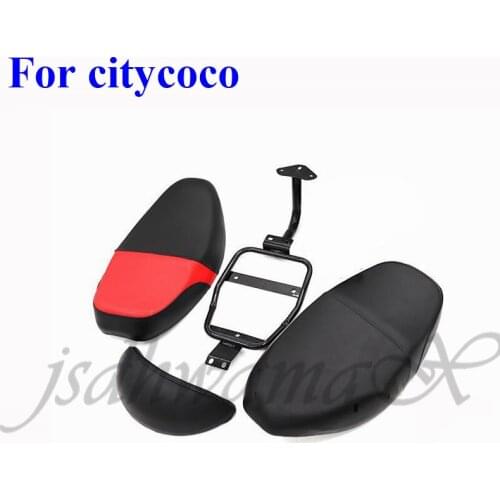 Double Rear Seat Cushion Seat Cushion For Citycoco Electric Scooter Accessories