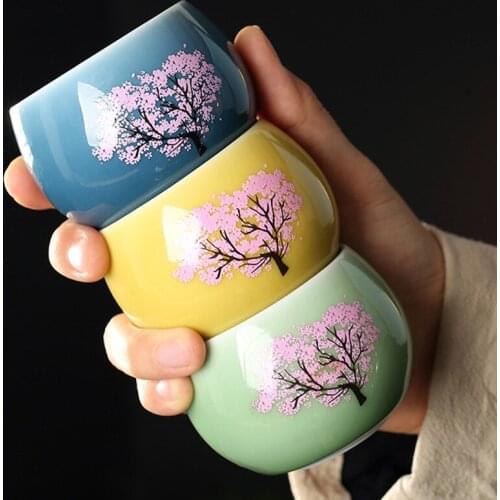 Ceramic Tea Cup New Style Hot Water Color Changing Teacup For Men And Women Ge Yao Master Cup