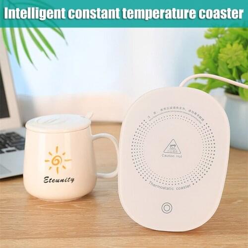 55 Degree Constant Temperature Cup Mat 16W USB Heating Cup Wad for Drink Insulation Coffee Tea Hot Cocoa XH8Z