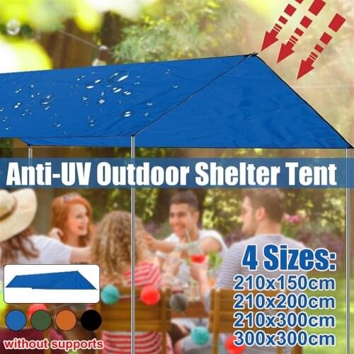 Pergola Cover Canopy Waterproof Sun Shelter Sunshade Protection for Outdoor Garden Shade Sail Awning