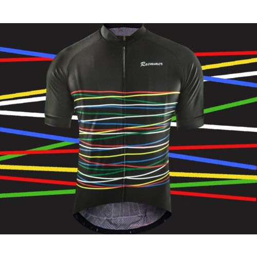 Racmmer 2018 Quick Dry Cycling Jersey Summer Men Mtb Bicycle Short Clothing Ropa Bicicleta Maillot Ciclismo Bike Clothes #DX-54