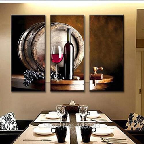 HUGE MODERN ABSTRACT WALL DECOR ART OIL PAINTING ON CANVAS NO FRAMED WINE ART HOME DECORATION