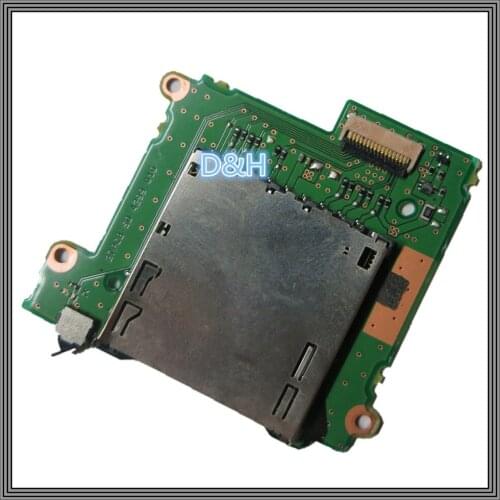 Original SD card memory slot holder board unit for Canon 1200D Rebel T5;Kiss X70;DS126491 SLR