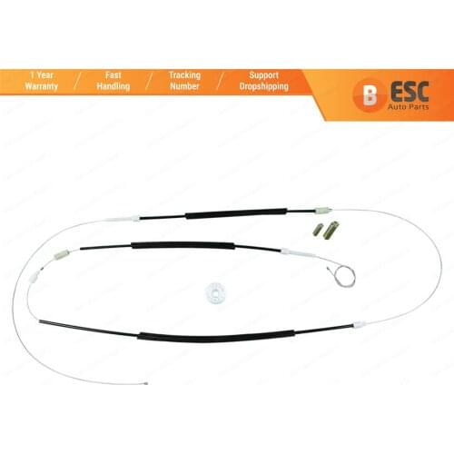 ESC Auto Parts EWR915 Electrical Power Window Regulator Repair Kit Front Right Door for VW Golf 3 1994-2002 Cabriolet CC