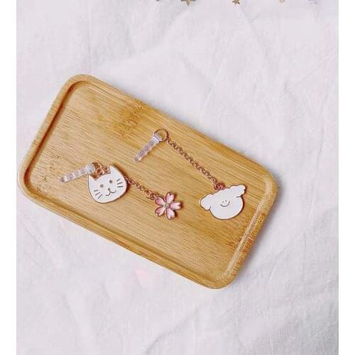 Girl Heart Mobile Phone Cute Headphone Dust Plug Universal Long Chain Style Can Be Customized Letters Stylish And Good-Looking