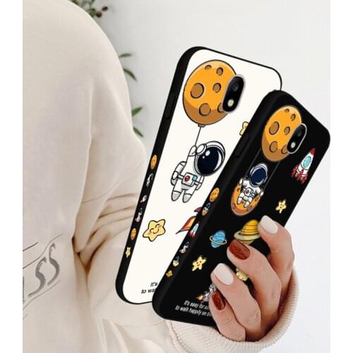 Luxury Side Printing Silicone Case For Samsung Galaxy A8 A9 Star A6s Holder Shell Case Cover For Samsung A5 A7 J3 J5 J7 2017