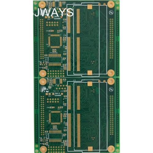 6 Layer Multilayer PCB manufacturer controller copper clad board Custom Min. Via 0.2mm