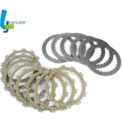 Clutch Plates Steel Friction Plate for Suzuki GSF650 S T V W X Naked Bandit GSX 650 ST SV SW SX Faired Bandit 1995-99 2145105A00