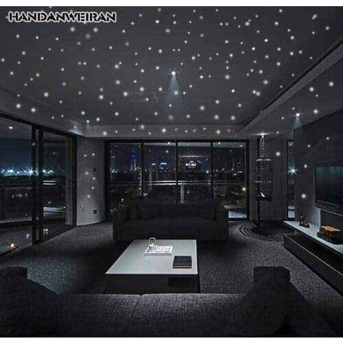 104pcs luminous dot stickers living room bedroom childrens room decorations stickers New Year decorations