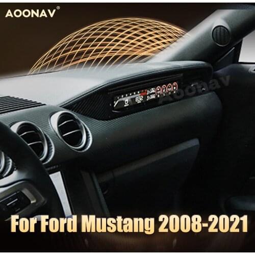 Android LCD Car Instrument Dashboard Display For Ford Mustang 2008-2021 copilot display Multimedia