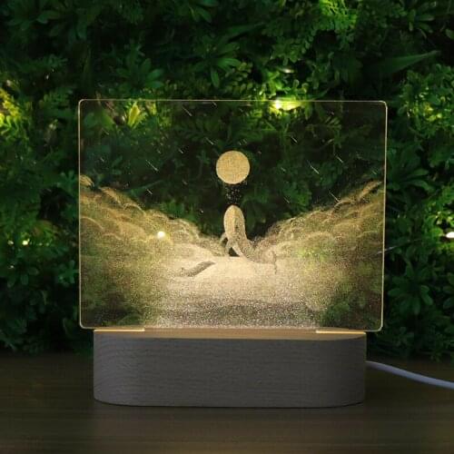 Zhongshan Hot sale 3D Kids Night Light Acrylic Sheet For Child