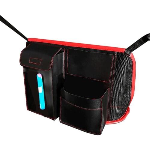 Car Net Pocket Handbag Holder Car Seat Gap Storage Mesh Pocket Auto Back Storage Bag Organizer In The Car Accessories Dropship