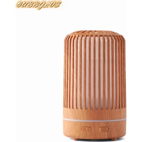 Diffusers for Essential Oil 200ml Wood Grain Essential Oil Diffuser Ultrasonic Aromatherapy Diffusers Aroma Cool Mist Humidifier