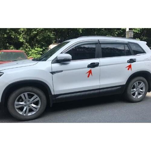 For Changan CS75 2014-2020 ABS Chrome door bowl handle decorative stickers anti-scratch protection car accessories