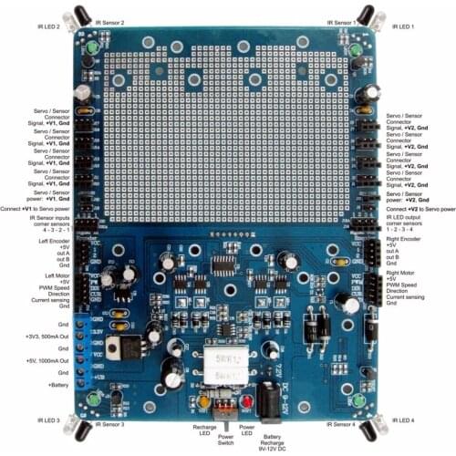 DAGU Rover 5 Explorer PCB Interface