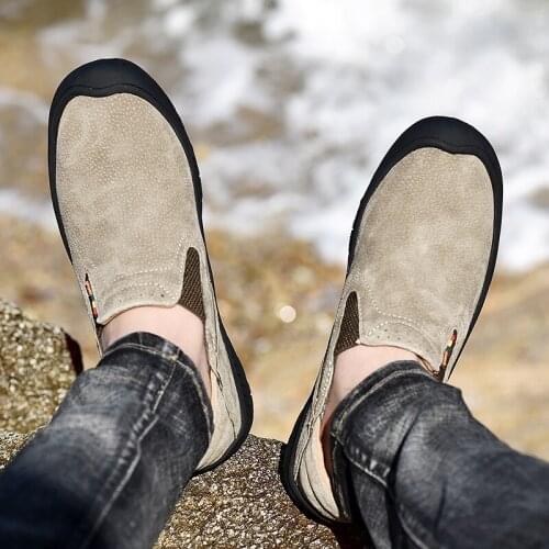 Zapatos Cuero Hombre Leather Shoes For Men Mens Large Size Sapato De Couro Masculino Casual Sneakers Summer