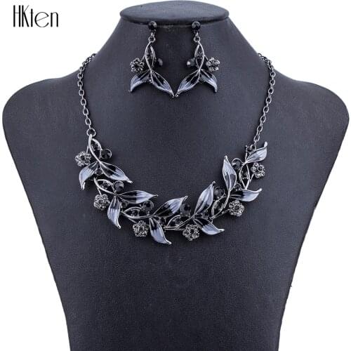 MS1504315 Fashion Jewelry Sets Hight Quality 4 Colors Necklace Sets For Women Jewelry Crystal Unique Design Gifts