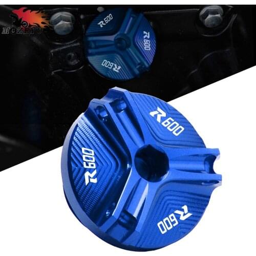 New Blue For SUZUKI GSR600 gsr 600 1960-2016 2015 2014 2013 Motorcycle CNC Aluminum Engine Oil Filler Cover Plug Cap Screw Cover