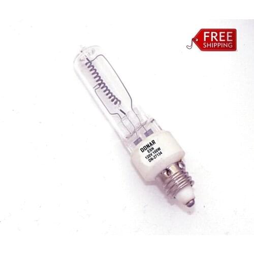 DONAR DN-27134 120V 100W ESN Q100CL 120V100W E11 single ended quartz halogen light bulb photography lamp ePacket Free Shipping