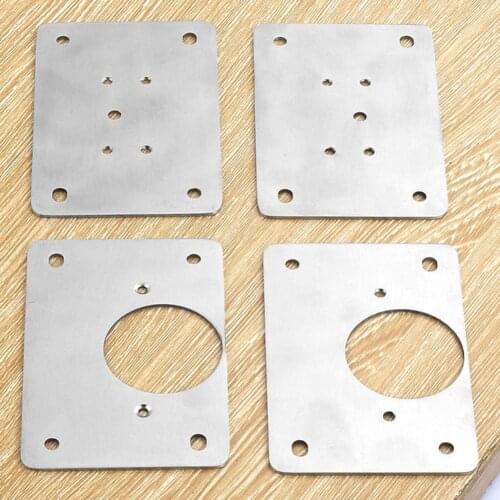 Hinge Repair Panel with Screws High Strength Cabinet Hardware Rust Resistant Hinge Repair Plate for Window Door Accessories