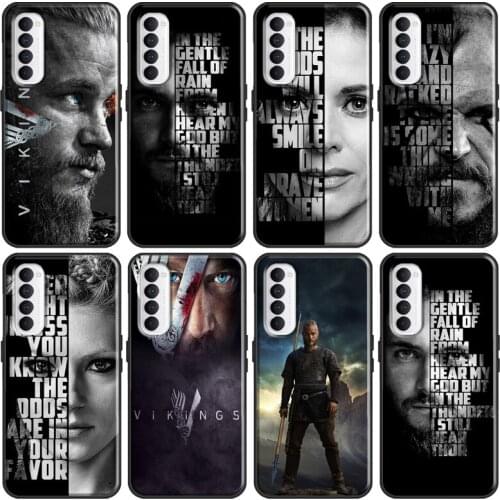 Vikings Ragnar Bjorn Floki Quotes Case For OnePlus 9 Pro 7 8 T Nord 9R Coque For Realme 8 Pro 6 7 Q3 7i GT Neo C3 C11 C21