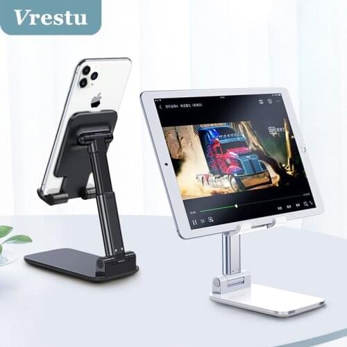 Foldable Mobile Phone Holder Lazy Stand for iPhone iPad Pro Tablet Flexible Table Desktop Adjustable Stable Bracket Portable New