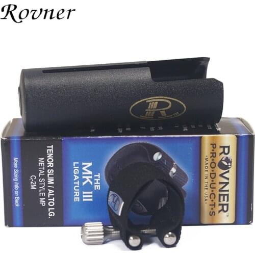 The USA ROVNER MKIII C 2M alto tenor metal mouthpiece ligature DG DUKOFF LEBAYLE mouthpiece can use