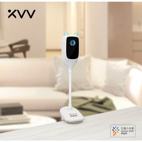 Xiaovv Smart Baby Monitor 1080 HD Crying Detection 150° Wide-angle Infrared Night Vision Human Form Detection Work With Mi Home