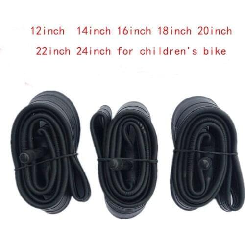Inner tube of childrens bicycle 12 / 14 / 16 / 18 / 20 /22 /24 inch 2.125/2.4x1.75 inner tube of childrens bike