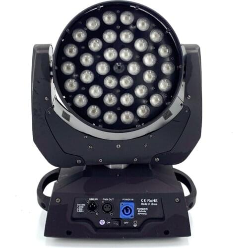 36x18W Zoom Led Moving Head Light 6in1RGBWA UV 6in1 high quality stage led DJ light dmx bar light
