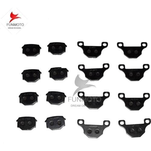 8 pairs brake pad for gokart of sunl BMS,MANCO,massimomoto,roketa,ssr CD-F001 scooter moto bike one pack include 8 pairs
