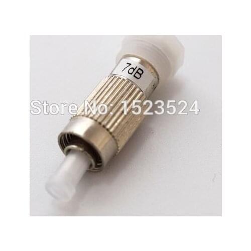 Free Shipping 5pcs/lot 7dB FC Female to Male Fiber Optic Attenuator