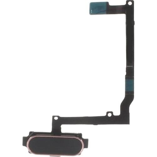 For Samsung Galaxy A7 2016 SM-A710 A7100 A710F White/Black Color Home Key Button Flex Cable