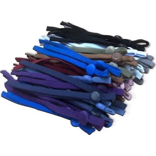 Sewing Stretch Rope Mask Elastic Rope Adjustable Elastic Buckle Band Cord Stretch String For DIY Mouth Mask Accessory