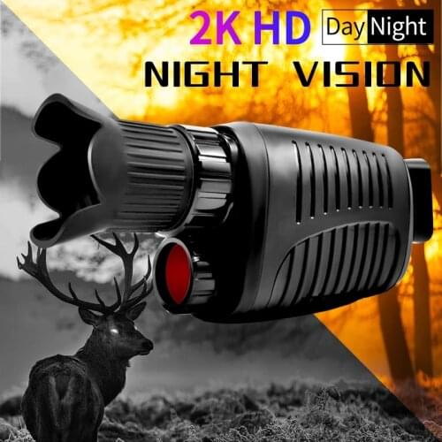 Night Vision Monocular Telescope HD 30000 Meters Infrared Scope Digital Device Waterproof Photography Video for Hunting Outdoor
