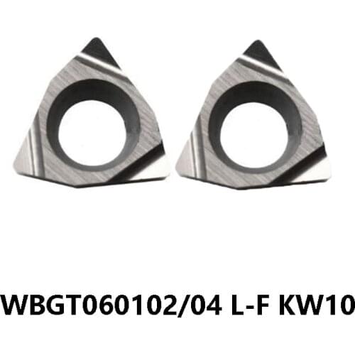 WBGT 060102 060104 Lathe Cutter WBGT060102 WBGT060104 L-F KW10 Carbide Inserts WBGT0601 Turning Tools