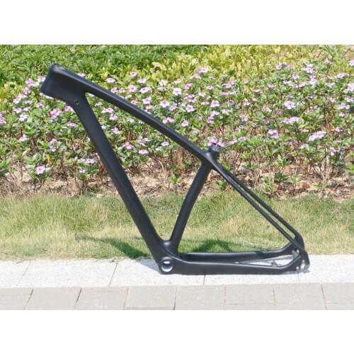 Full Carbon UD Matt Matte 29ER Mountain Bike Bicycle Cycling MTB BSA BB30 Frame 15" Thru Axle 142 * 12mm / QR 135 * 9mm