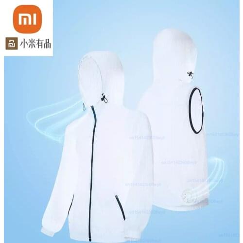 Xiaomi Cottonsmith Technology Sunscreen Cooling Cooling Fan Clothes Circulating air-conditioning 3-speed wind control