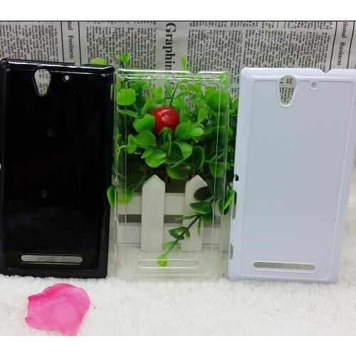 Wtsfwf DIY 2D Sublimation hard PC Blank Case for Sony C3 with Aluminum Inserts 10pcs/lot