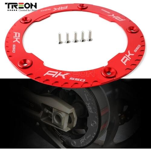Motorcycle Accessories Transmission Belt Pulley Cover Motorcycle Frames Ornamental Mouldings For KYMCO AK550 AK 550 2017
