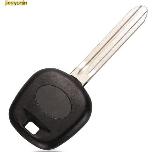 Jingyuqin 15pcs 0 Button Remote Car Key Shell For Toyota Rav4 Prado Corolla Camry Reiz Highlander Yaris Corolla TOY43 Blade