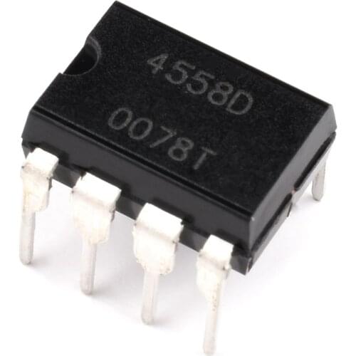 100PCS JRC4558D NJM4558D 4558D 4558 DIP8 amplifier new original