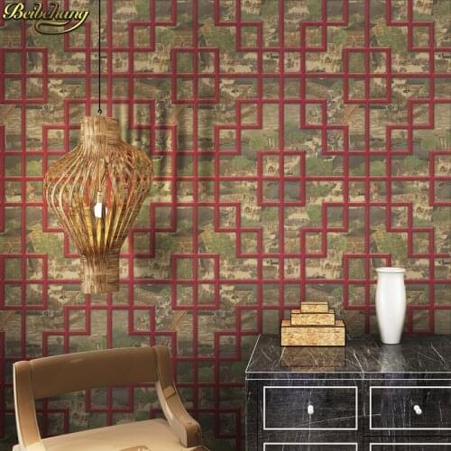 Beibehang Retro Ming and Qing Dynasties Classical Qingming River Map Wallpaper Vagga Restaurant Wallpapers Wall Wall