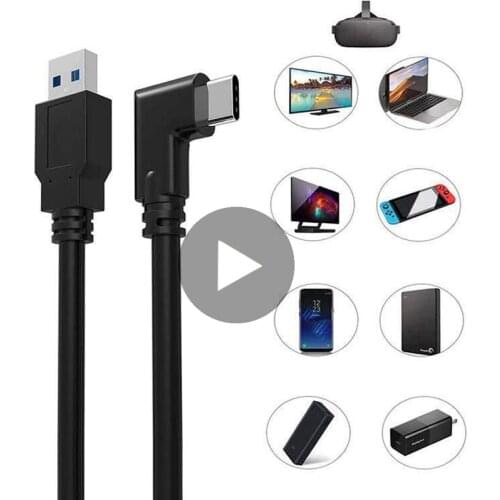 For Oculus Quest 2 Quest2 Cable Link USB Type C To Type C 5M Accessories Smart 3D Virtual Reality VR Glasses Headset Auto Helmet
