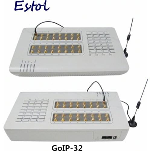 Original DBL GoIP 32 ports ip gsm gateway/voip sip gateway/GoIP32 VoIP GSM Gateway support SIP/H.323-GOIP-32 sales Promotion