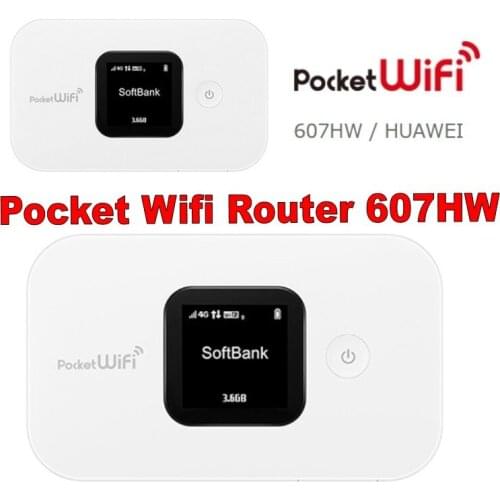 Unlocked 1500mAh Huawei 607HW Mobile Hotspot Wireless wifi Router with LCD Screen