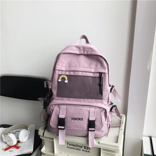 Teenager Schoolbag Student School Men Women Backpack Teen Bagpack Primary School Book Bags for Teenage Boy Girls Children Lovers