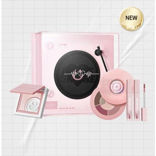 TT Little Aoting Loop Love Pink Capsule Record Gift Box Lipstick Eye Shadow Plate Makeup Sets Gift Box