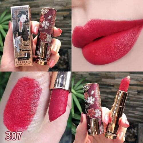 6 Colors Vintage Velvet Lipstick Waterproof Long Lasting Matte Beauty Lip Gloss Lasting Lip Makeup Lipstick Red Lip Tint New