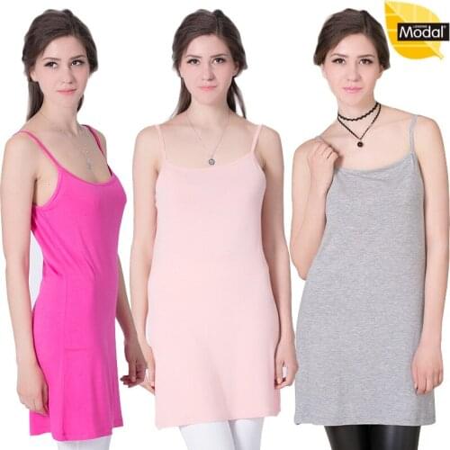 New Arrival Summer Style Fashion Modal Plus Size 6XL Women Basic Dresses Sleeveless Vest Tanks Dress Womens V-neck Dresses